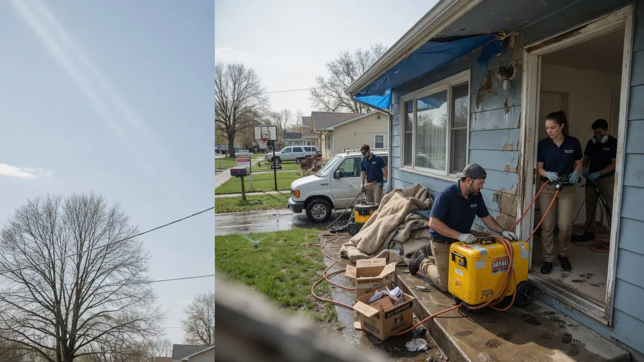 Basement Flood Cleanup in Freeborn, MN near me